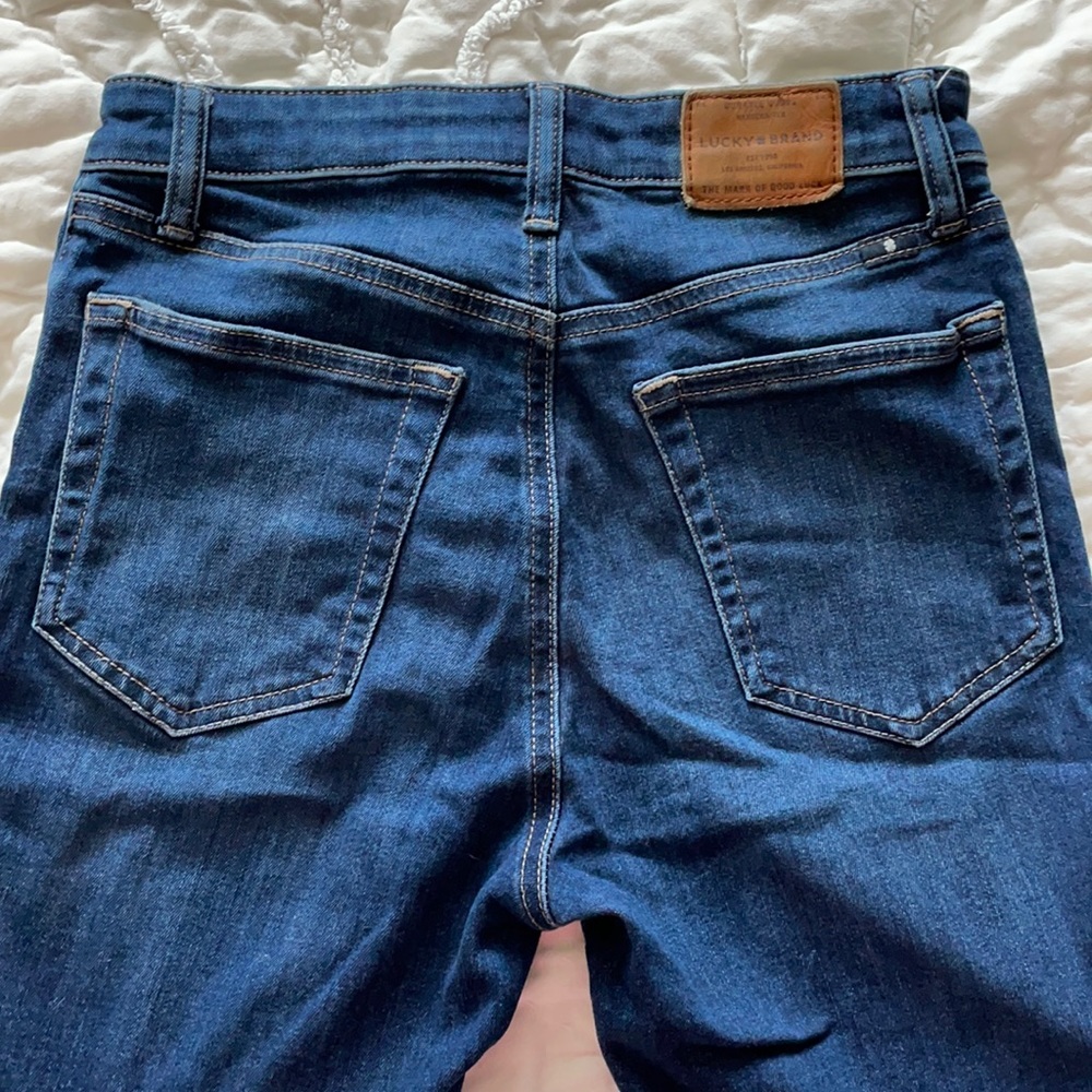 Lucky “Bridgette” Skinny Jeans High Waisted